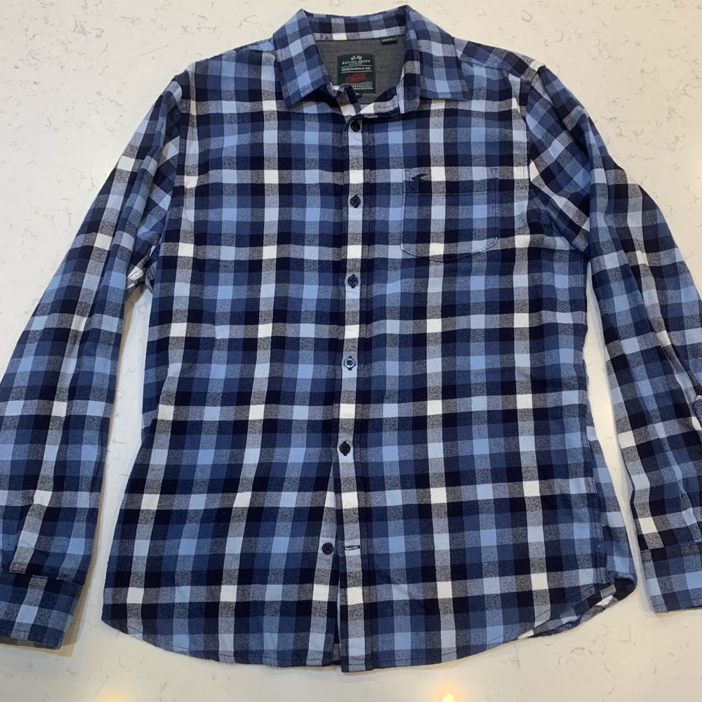 3/$23... Blue and White men’s Flannel